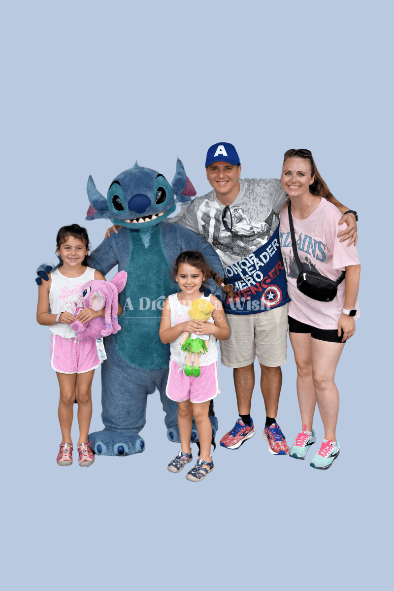 Military family at Magic Kingdom using Salute tickets